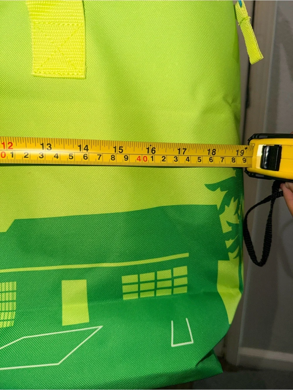 Trader Joe's Neon Green Insulated Tote Bag